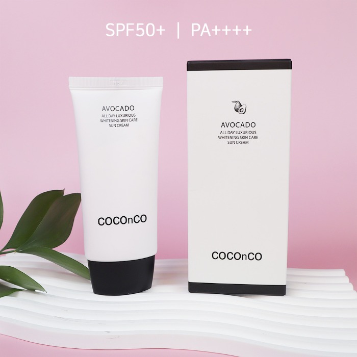 Coco &amp; Co., Ltd. Pink Colored Tone Correction Perfect Sun Cream Mask Pack Presented